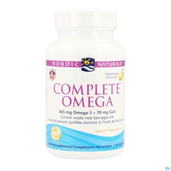 Packshot Nordic Complete Omega3-6-9 Softgels 60