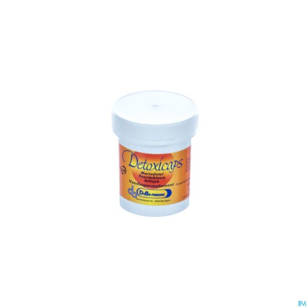 Packshot Detoxicaps V-caps 60 Deba