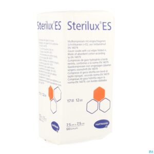 Packshot Sterilux Es 7,5x7,5cm 12l.nst 100 P/s