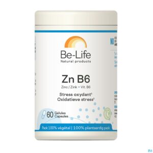 Packshot Zn-b6 Minerals Be Life Nf Gel 60