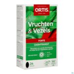 Packshot Ortis Vruchten & Vezels Forte Comp 24