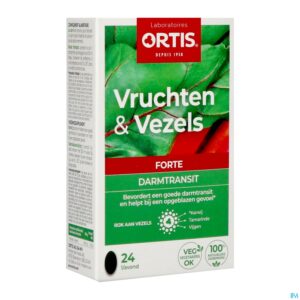 Packshot Ortis Vruchten & Vezels Forte Comp 24