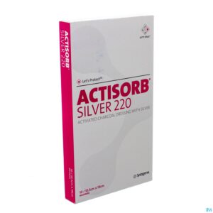 Packshot Actisorb Silver 220 Kp 19,0x10,5cm 10 Mas190de