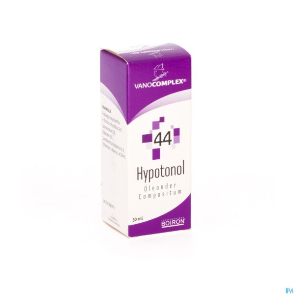 Packshot Vanocomplex N44 Hypotonol Gutt 50ml Unda