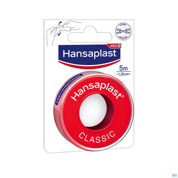 Packshot Hansaplast Fixation Tape Classic 5mx1,25cm