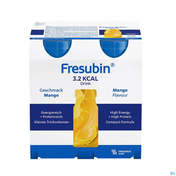 Packshot Fresubin 3,2 Kcal Drink 125ml Mangue/mango