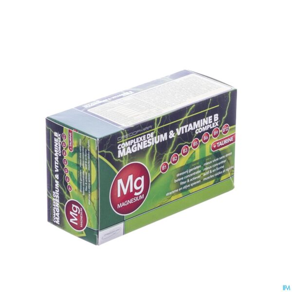 Packshot Magnesium & Vit B Complex Caps 60 Credophar