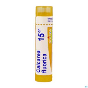 Packshot Calcarea Fluorica 15ch Gr 4g Boiron