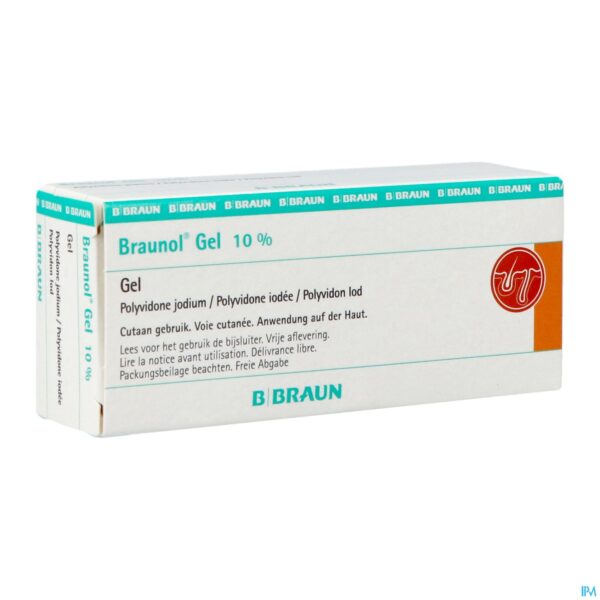 Packshot Braunol Gel 20g Packshot Braunol Gel 20g
