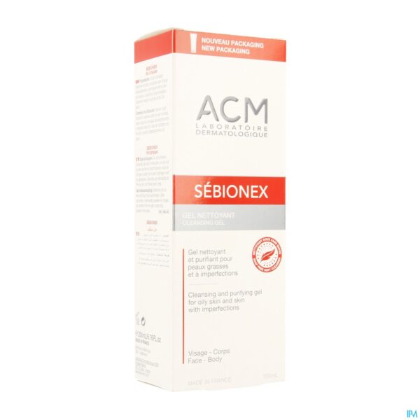 Packshot Sebionex Gel Moussant Fl 200ml Packshot Sebionex Gel Moussant Fl 200ml