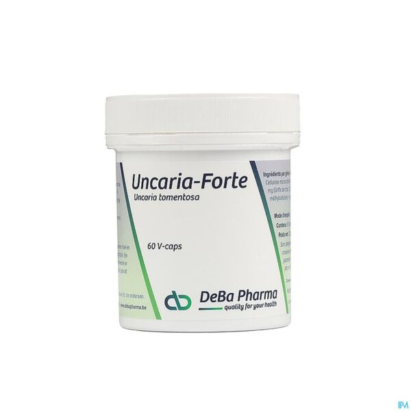 Packshot Uncaria Forte Caps 60 Nf Deba