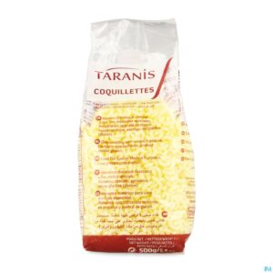Packshot Taranis Pasta Schelpjes Zakje 500g