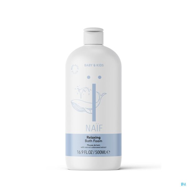 Packshot Naif Relaxing Bath Foam 500ml