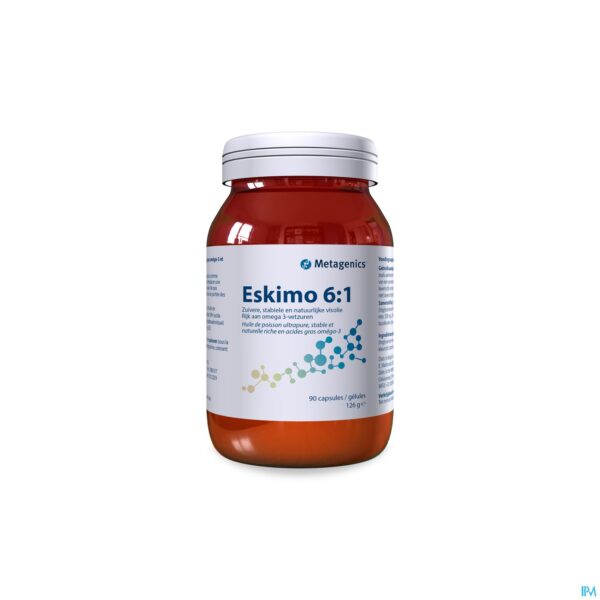 Packshot Eskimo 6:1 Caps 90 4517 Metagenics Packshot Eskimo 6:1 Caps 90 4517 Metagenics