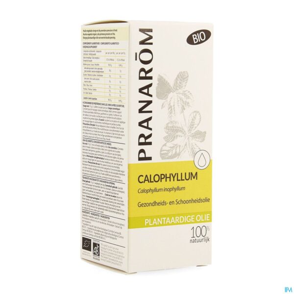 Packshot Pranarom Po Calophyllus Bio 50ml