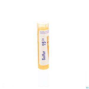 Packshot Sulfur 15ch Gr 4g Boiron