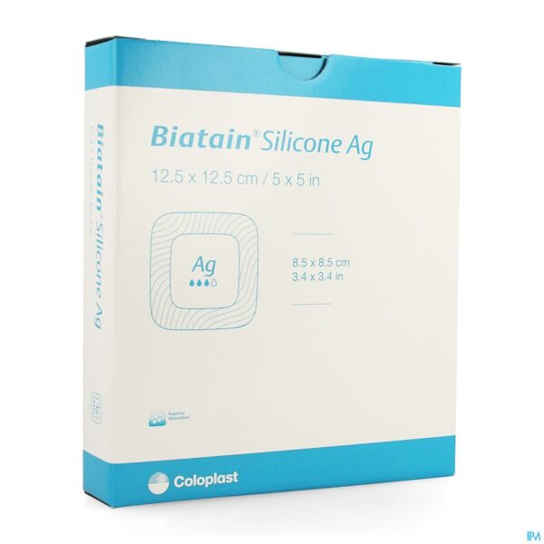 Packshot Biatain Silicone Ag 12,5cmx12,5cm 5 39638