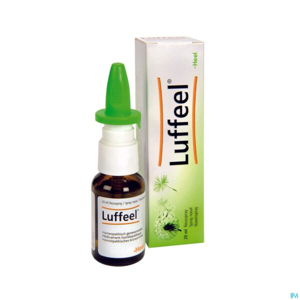 Productshot Luffeel Neusspray 20ml Heel