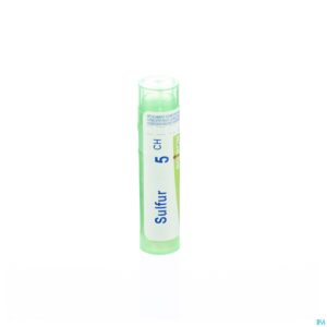 Packshot Sulfur 5ch Gr 4g Boiron