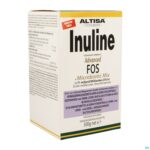 Packshot Altisa Inuline Adv.fos Preflora+proflora Mix 500g