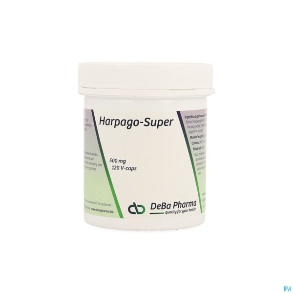 Packshot Harpago-super Comp 120x500mg Deba
