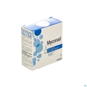 Packshot Myconail 80mg/g Medische Nagellak Fl 6,6ml