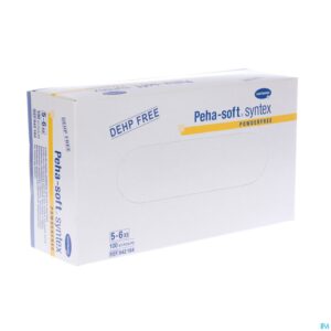 Packshot Peha-soft Syntex Poedervrij Xs100 P/s