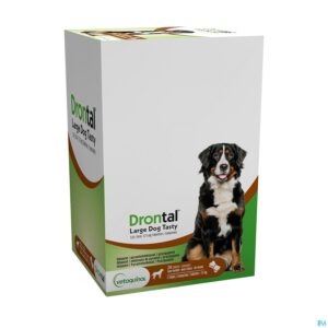 Packshot Drontal Large Dog Tasty 525/504/175mg Comp 24