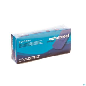 Packshot Cova Detectiepleister Blauw 2x12cm Wtp 100 20120w