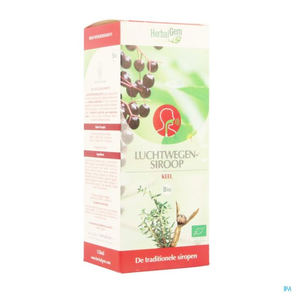 Packshot Herbalgem Verkoudheidssiroop 150ml