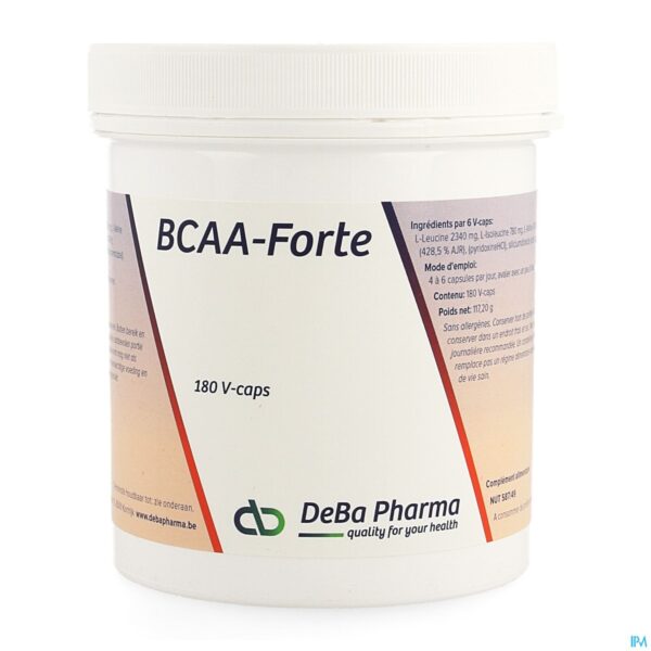Packshot Bcaa Forte Caps 180 Deba