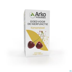 Packshot Arkocaps Kersensteel Plantaardig 45