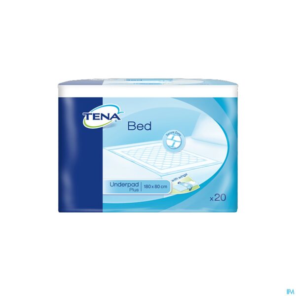 Packshot Tena Bed Plus Wings 80x180cm 20 771102