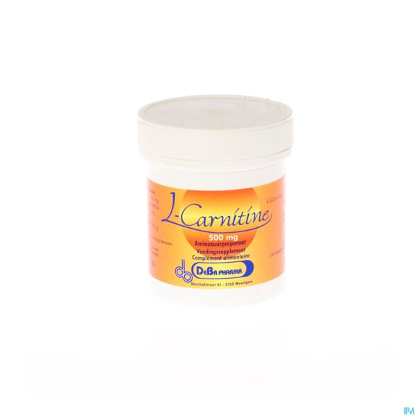 Packshot l-carnitine Caps 60x500mg Nf Deba