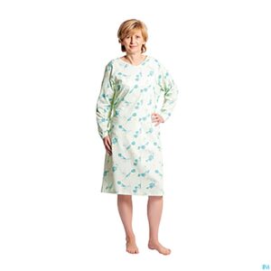 Productshot Suprima 4070 Patientenhemd Dame Groen l-xl