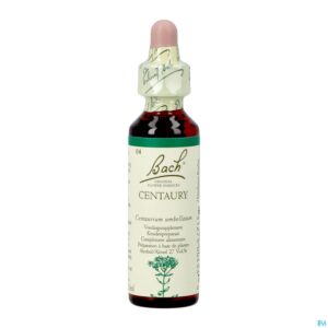 Packshot Bach Flower Remedie 04 Centaury 20ml