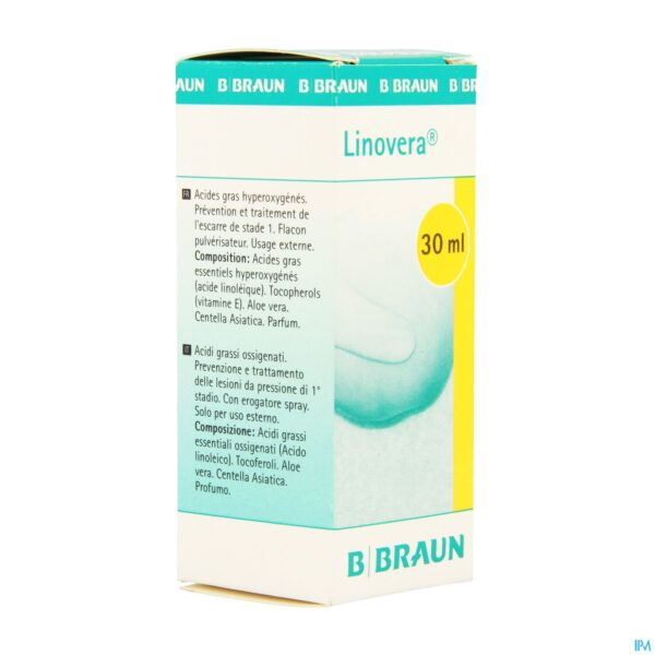 Packshot Linovera Olie A/decubitus Type 1 Fl Pulv. 30ml Packshot Linovera Olie A/decubitus Type 1 Fl Pulv. 30ml