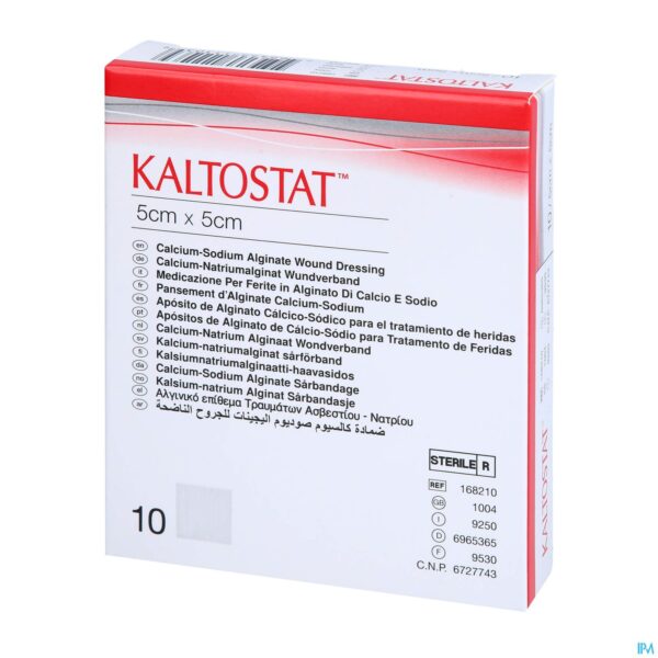 Packshot Kaltostat Verb 5,0x 5,0cm Ster 10s