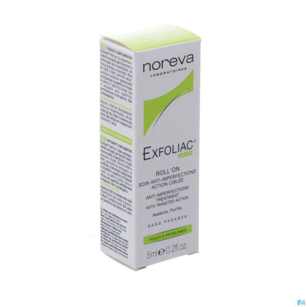 Packshot Exfoliac Roll On Ai Verzorging 5ml