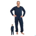 Lifestyle_image Suprima 4740 Slaapoverall Rugrits A/scheur Blw Xxl