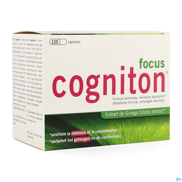 Packshot Cogniton Focus Caps 120