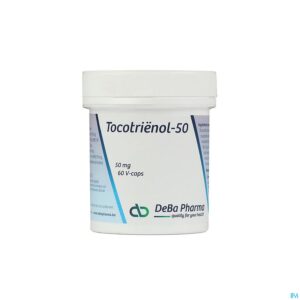 Packshot Tocotrienol-50 Caps 60 Deba