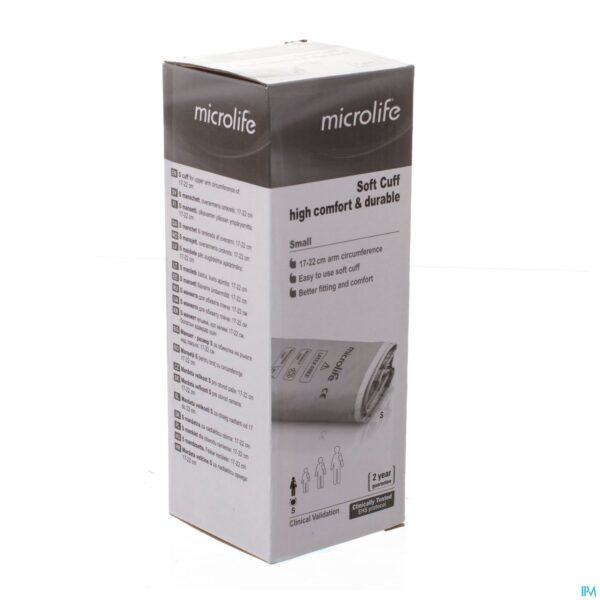 Packshot Microlife Manchet Bloeddrukm. S Soft Conical Cuff