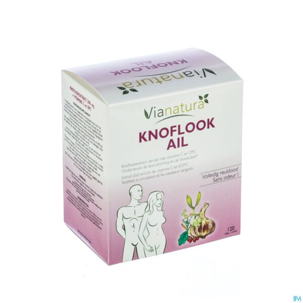 Packshot Via Natura Knoflook Multi Caps 120 Verv.2974079