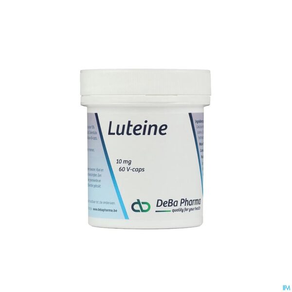 Packshot Luteine V-caps 60x10mg Deba