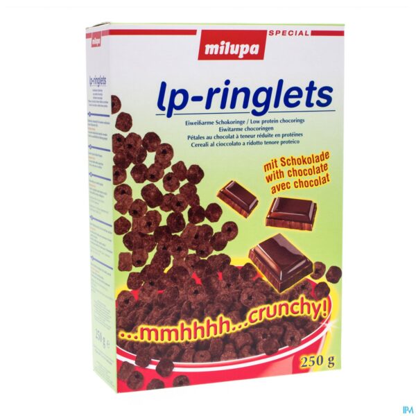 Packshot Milupa Lp Ringlets Choco 250g Packshot Milupa Lp Ringlets Choco 250g