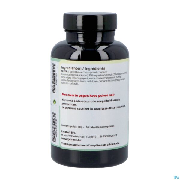 Packshot Fytobell Curcuma Forte Comp 90