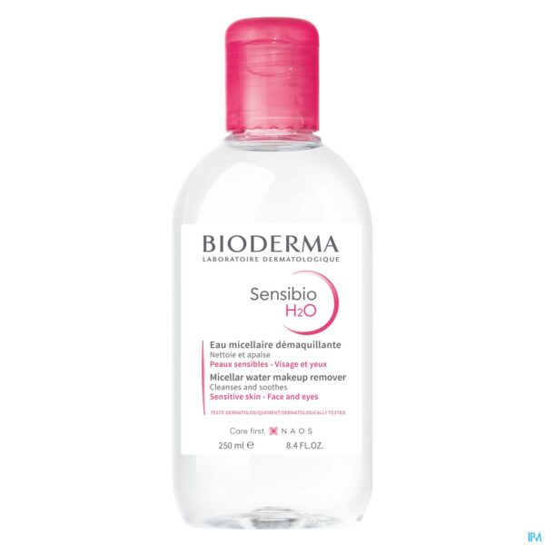 Packshot Bioderma Sensibio H2o 250ml