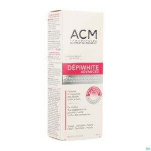 Packshot Depiwhite Advanced Creme Depigment. Tube 40ml