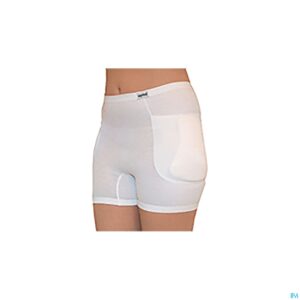 Productshot Suprima 1409 Heupbeschermer-slip Unisex Wit M